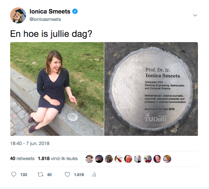 Foto alumnus van het jaar